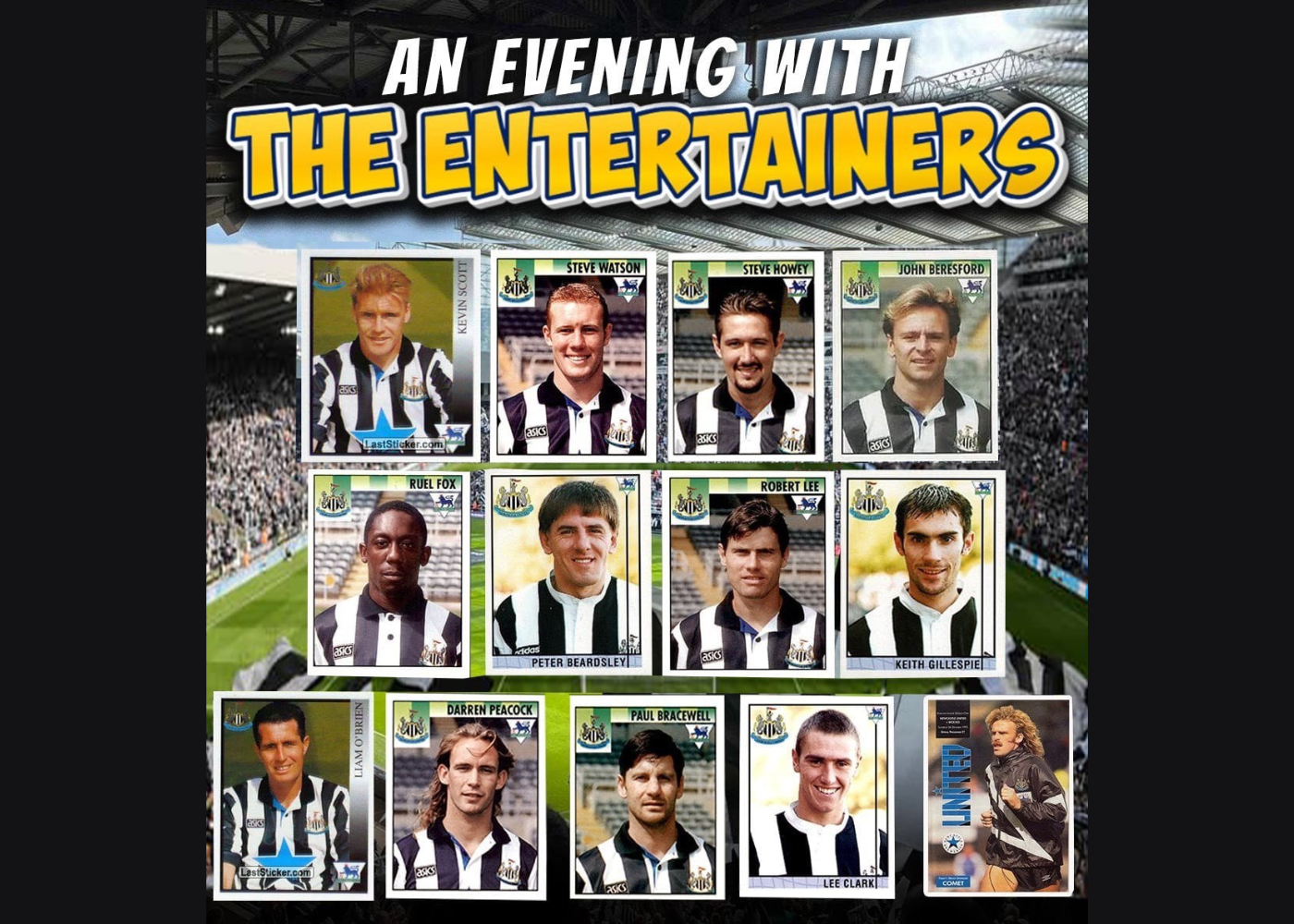 Newcastle Legends Presents An Evening with The Entertainers