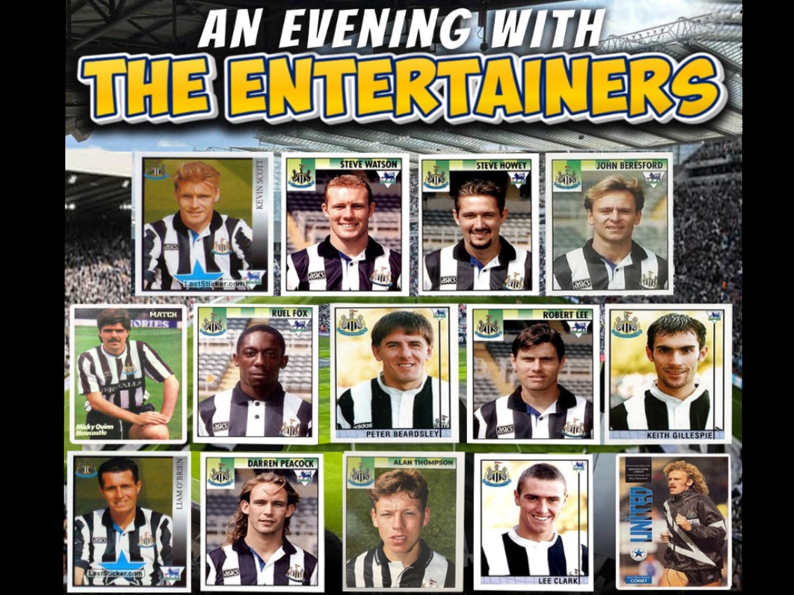 Newcastle Legends Presents An Evening with The Entertainers