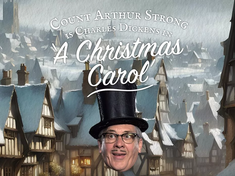 Count Arthur Strong Is Charles Dickens in ‘A Christmas Carol’